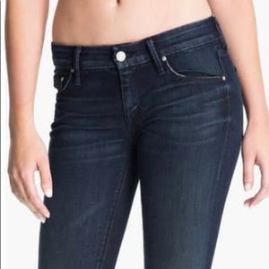 Mother The Looker Skinny Stretch Denim Jeans